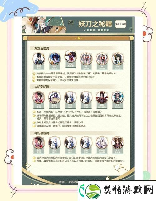 妖刀姬副本通关阵容全攻略
