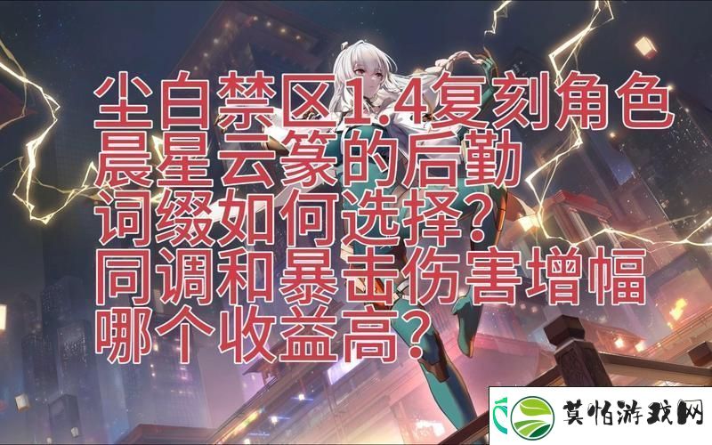 尘白禁区云篆武器搭配全攻略