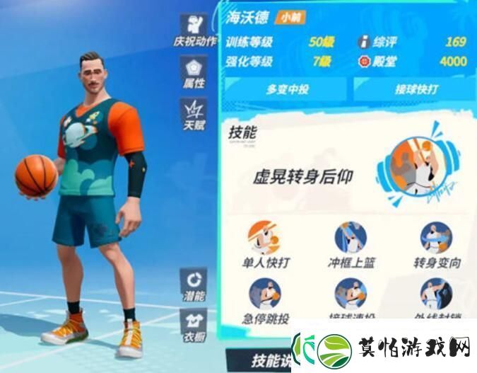 全明星街球派对海沃德强度详情介绍