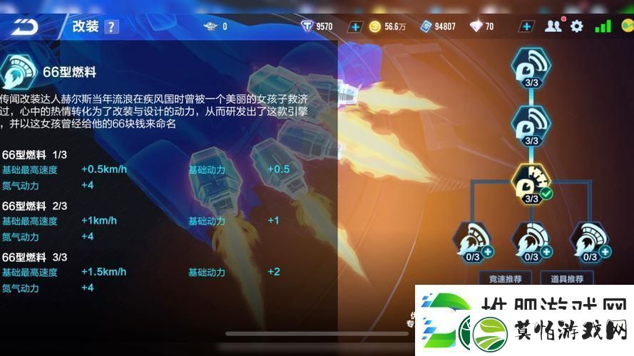 QQ飞车手游苍穹绝影改装全攻略