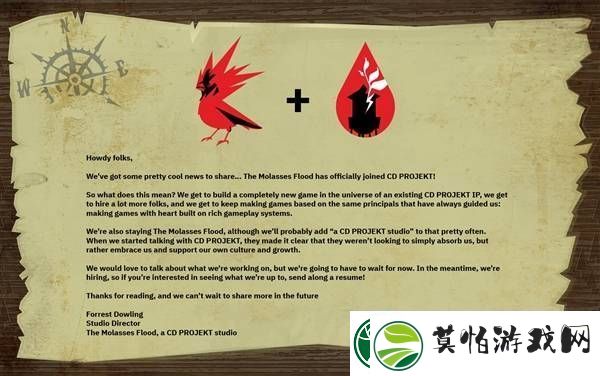 CDPR宣布合并终结