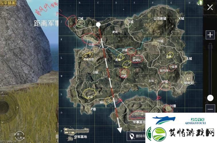 和平精英海岛地图