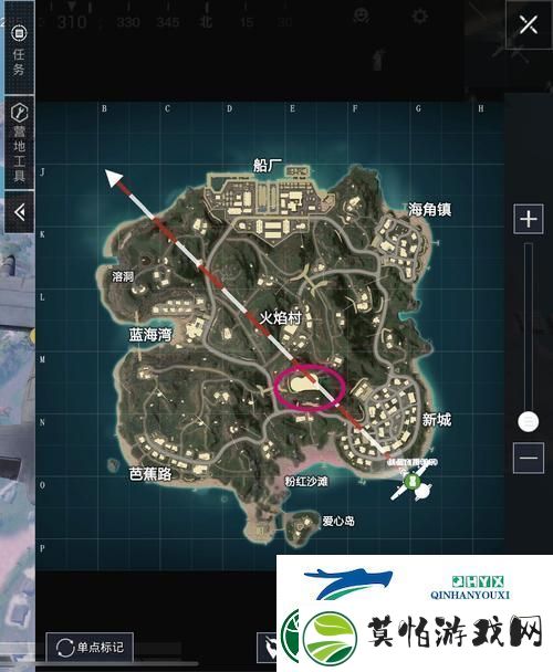和平精英海岛地图