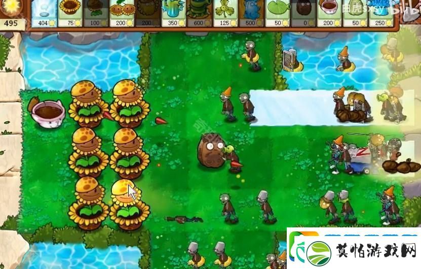 植物大战僵尸杂交版挑战模式64关策略分析
