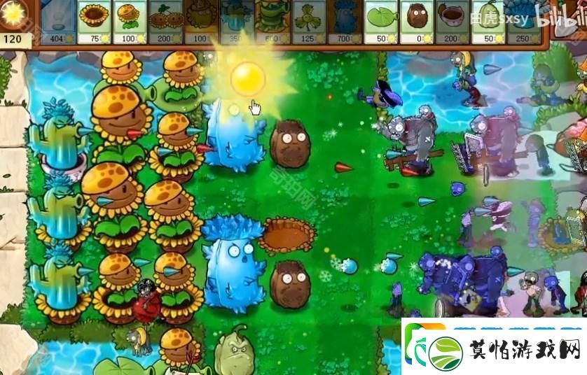 植物大战僵尸杂交版挑战模式64关策略分析