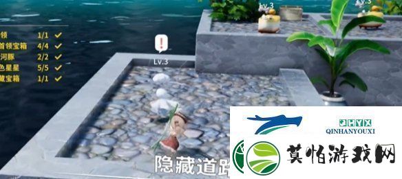 开放空间湖心小岛怎么过